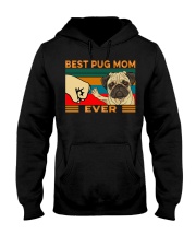 Best Pug Mom Hooded Sweatshirt tile
