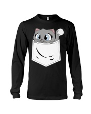 Pocket Cat Long Sleeve Tee tile