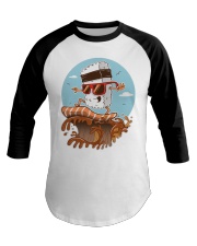 Sushi Surfer Baseball Tee tile