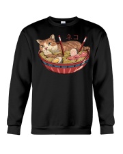 Ramen Cat Delicious Crewneck Sweatshirt tile