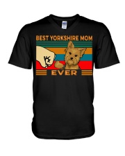Best Yorkshire Mom V-Neck T-Shirt tile