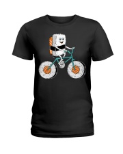 Sushi Bicycle Ladies T-Shirt tile