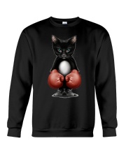 Cat Boxer Crewneck Sweatshirt tile