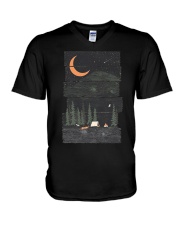 The Nature Night V-Neck T-Shirt tile