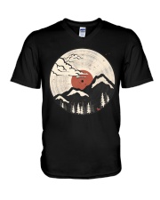 Music Nature V-Neck T-Shirt tile