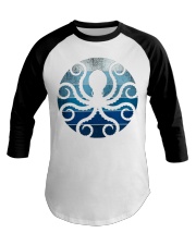 Octopus Design Baseball Tee tile