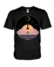Mission To Mars V-Neck T-Shirt tile