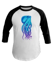 Colorful Octopus Baseball Tee tile