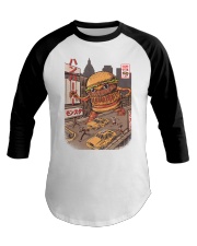 Burger Extra Sauce Baseball Tee tile