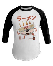 Ramen Fire Baseball Tee tile