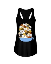 Cup Cats Ladies Flowy Tank tile