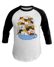 Cup Cats Baseball Tee tile