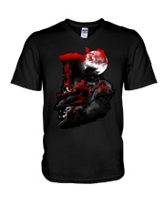 Samurai Sentinel V-Neck T-Shirt tile