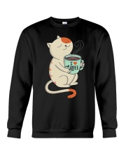 Cat Coffee Crewneck Sweatshirt tile