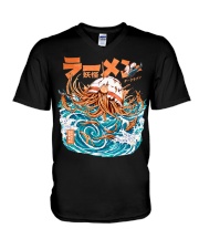 Dark Great Ramen V-Neck T-Shirt tile