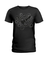 Black Octopus Ladies T-Shirt tile