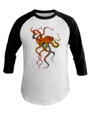 Great Octopus Colors Baseball Tee tile