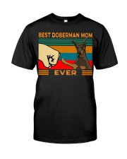 Best Doberman Mom Classic T-Shirt front