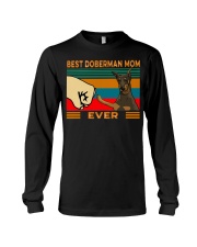 Best Doberman Mom Long Sleeve Tee tile