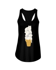 Ice Cream Cats Ladies Flowy Tank tile