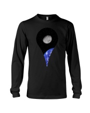 Moon Maps Marker Long Sleeve Tee tile