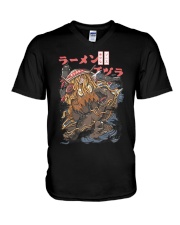 Ramen Battle V-Neck T-Shirt tile