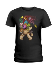 Sea Turtle Return Ladies T-Shirt tile