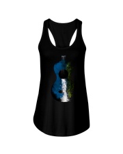 Blues Nature Ladies Flowy Tank tile