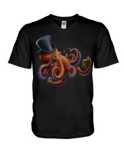 Tentacled Sir V-Neck T-Shirt tile