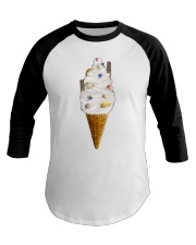 Galaxy Cone Baseball Tee tile