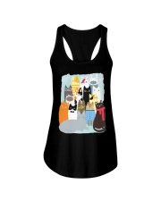 Cat Portrait Ladies Flowy Tank tile