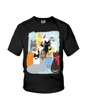 Cat Portrait Youth T-Shirt tile