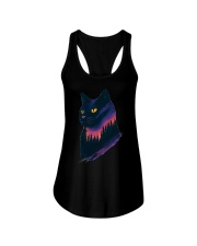 Cat Nature Ladies Flowy Tank tile