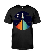 Rocket Moon Classic T-Shirt front