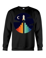 Rocket Moon Crewneck Sweatshirt tile
