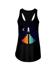 Rocket Moon Ladies Flowy Tank tile