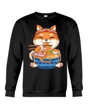 Shiba Inu Dog Ramen Crewneck Sweatshirt tile