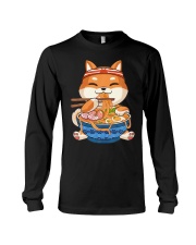 Shiba Inu Dog Ramen Long Sleeve Tee tile