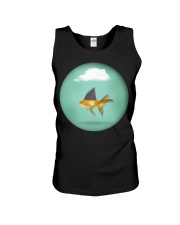 Goldfish Shark Unisex Tank tile