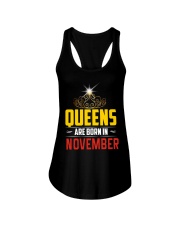Queens Are Born In NOVEMBER Ladies Flowy Tank thumbnail