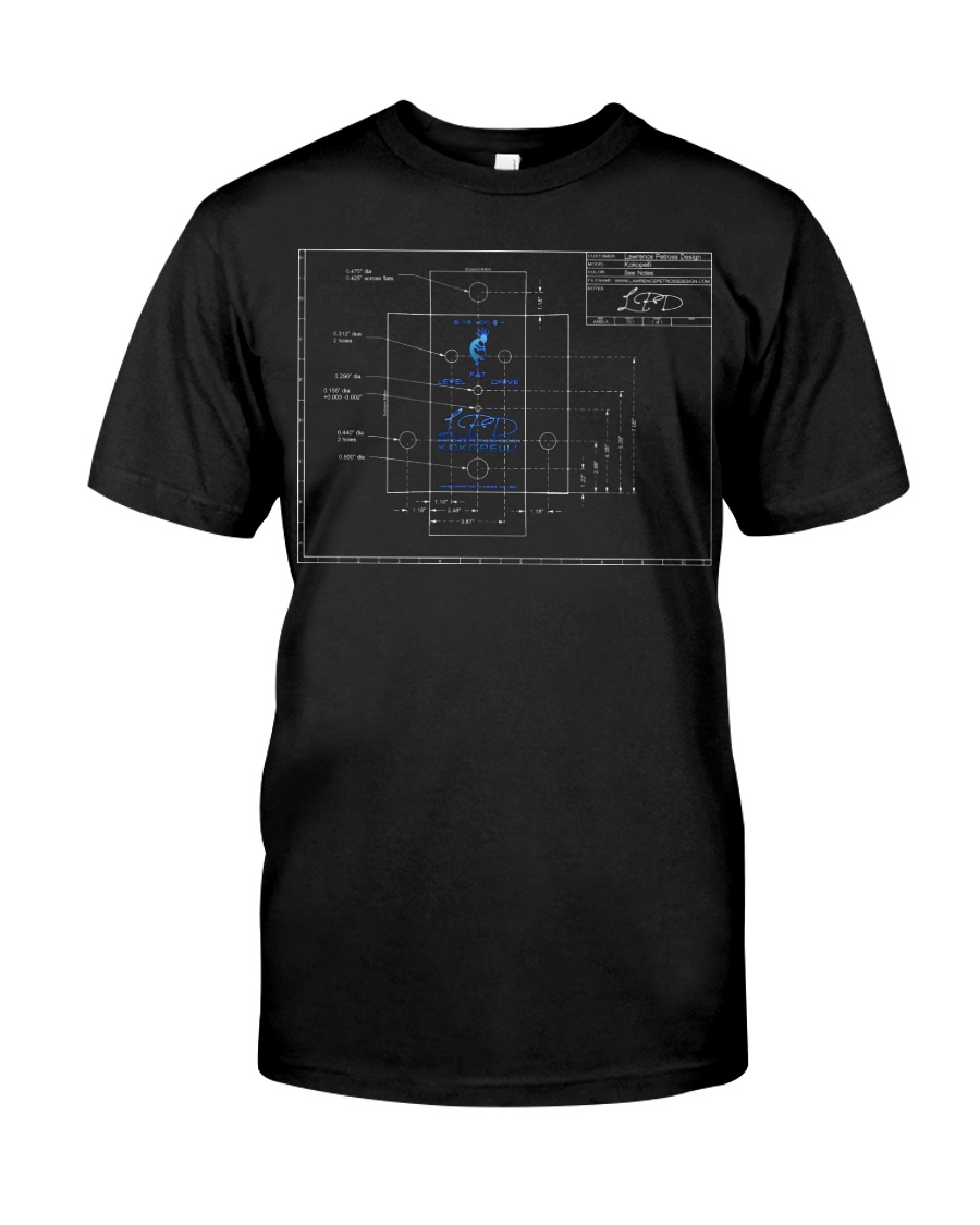 LPD Kokopelli Layout Dark Classic T-Shirt