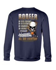 Roofer All day everyday Crewneck Sweatshirt tile
