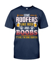 Roofer Beer Classic T-Shirt tile