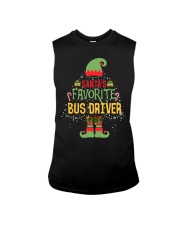 Santa's favorite bus driver Sleeveless Tee tile