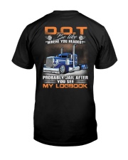 D O T be like where you headed Premium Fit Mens Tee tile