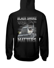 Black Smoke Matter Hooded Sweatshirt back