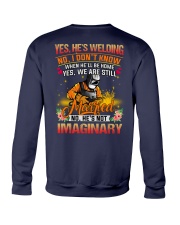 When he'll be home yes we are still married Crewneck Sweatshirt tile