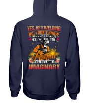 When he'll be home yes we are still married Hooded Sweatshirt tile