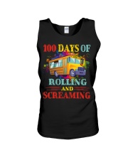 100 days of rolling and screaming Unisex Tank tile