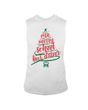 One merry school bus driver Sleeveless Tee tile
